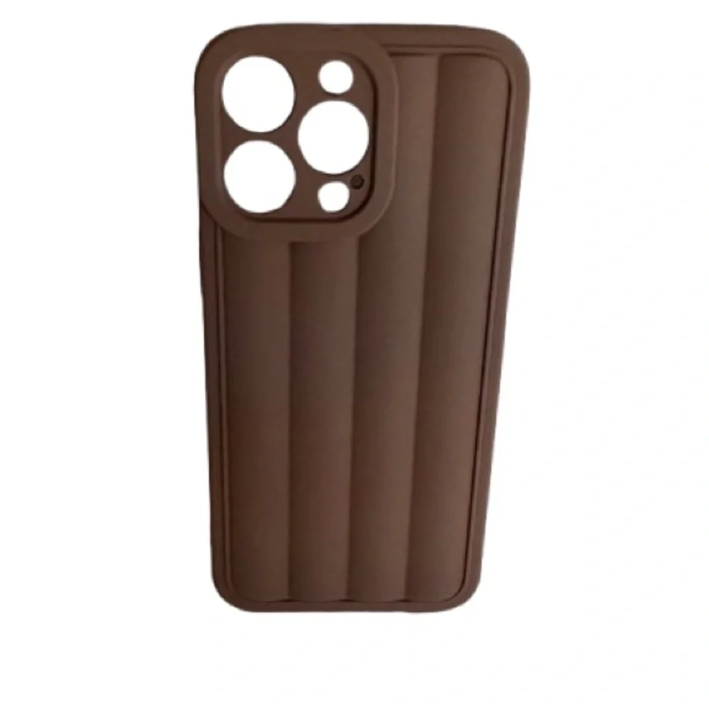 Auramma Roman stripes Iphone 14 Pro Max Case in Dusty Rose sleek features style
